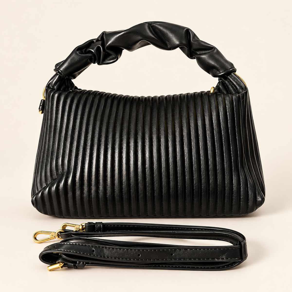 Fluffy Noir Bag