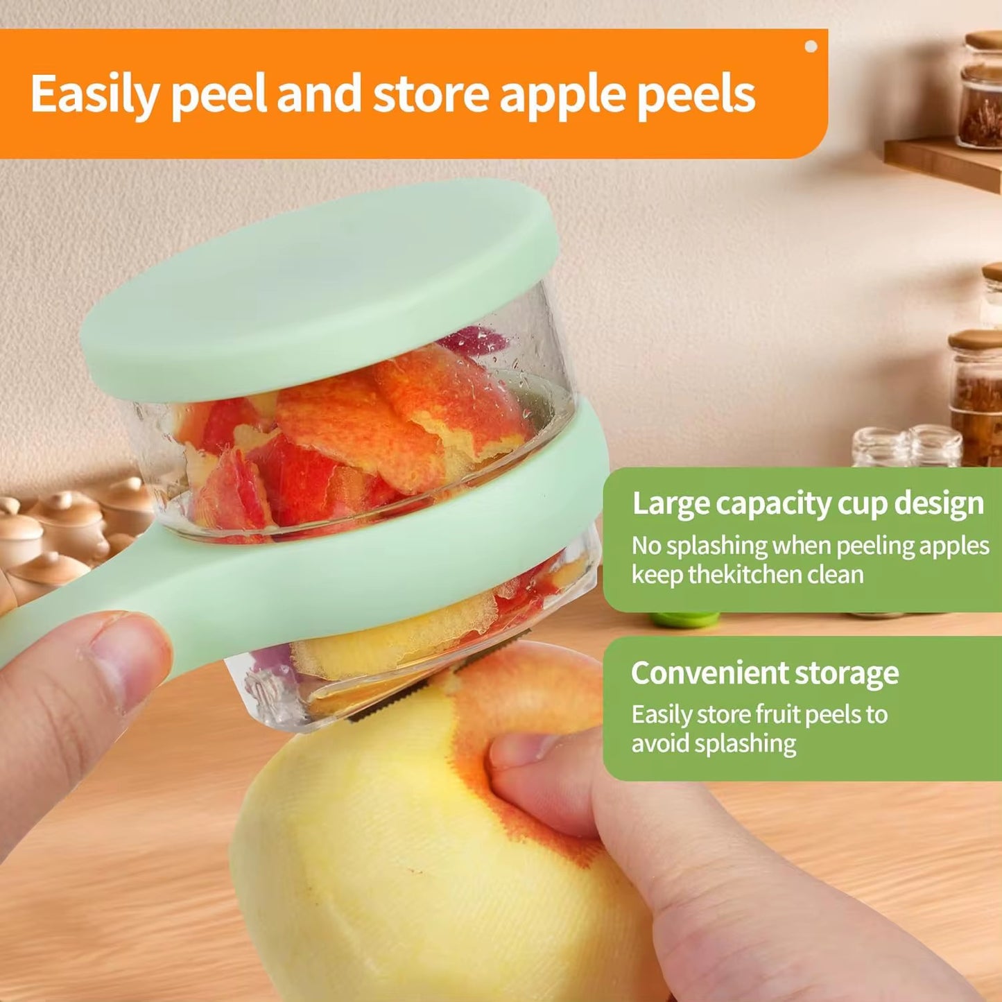 Multifunctional Manual Peeler