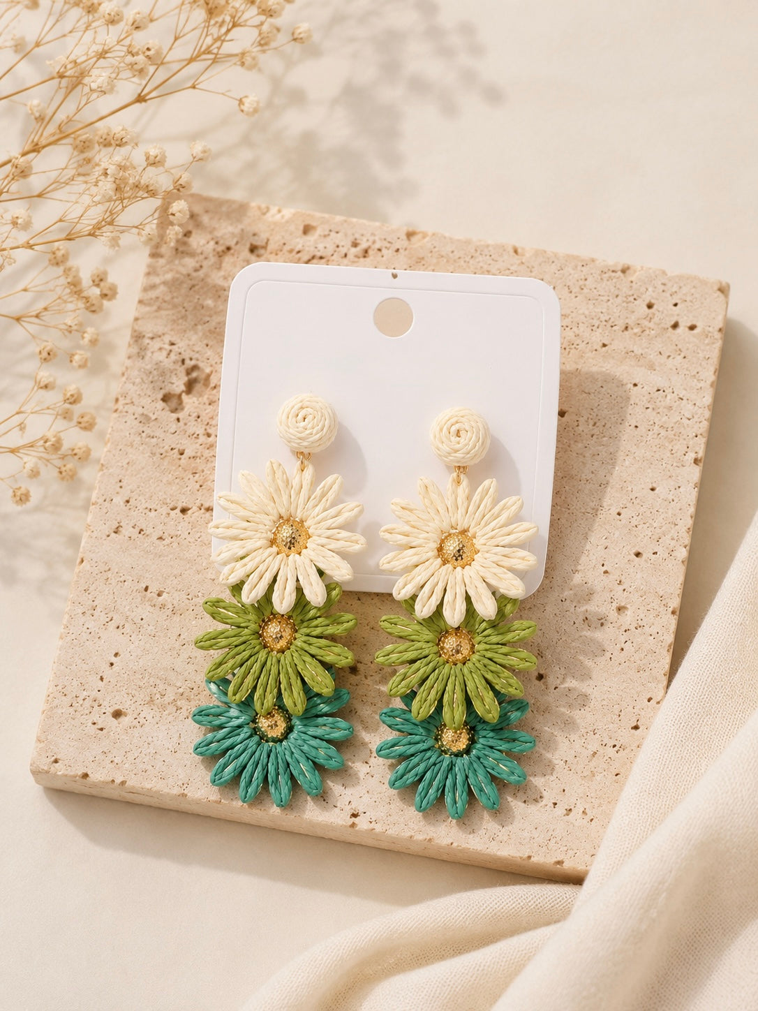 Daisy Drop Earrings