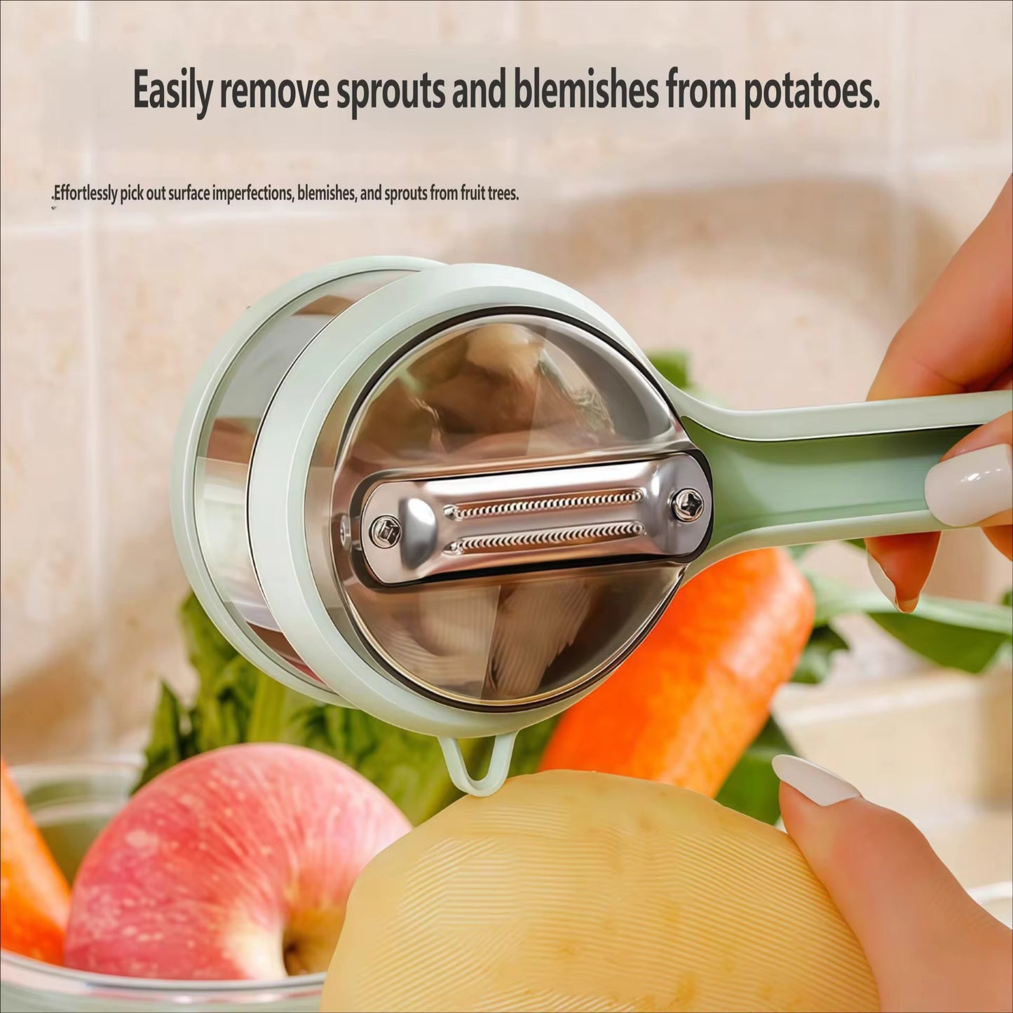 Multifunctional Manual Peeler