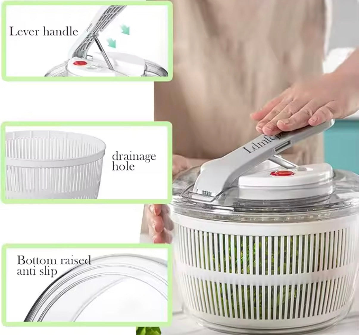 3-in-1 Multifunction Vegetable & Fruit Dryer