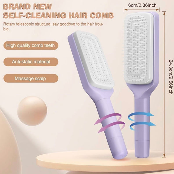 Retractable Hair Brush