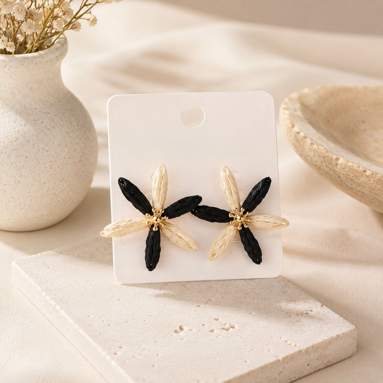 Midnight Bloom Earrings