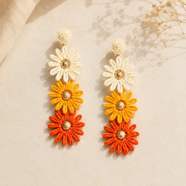 Daisy Drop Earrings