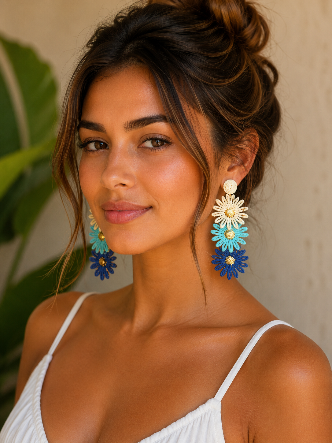 Daisy Drop Earrings